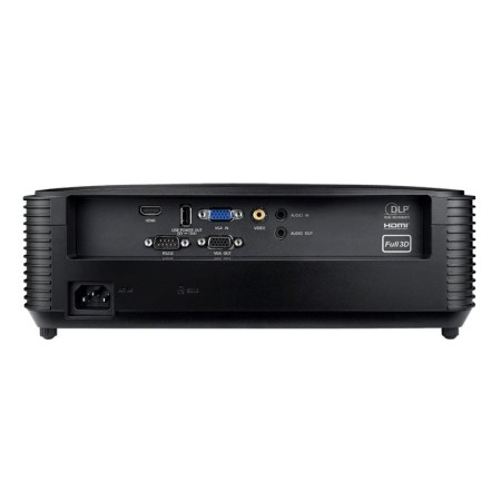 Proyector optoma w371 dlp wxga - 3800 lumenes ansi - hdmi - vga - altavoz 10w - negro