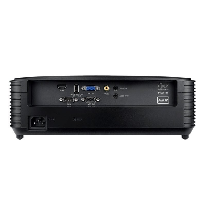 Proyector optoma w371 dlp wxga - 3800 lumenes ansi - hdmi - vga - altavoz 10w - negro