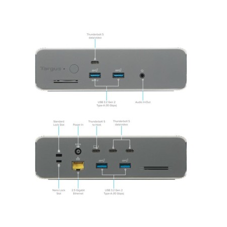Docking station tatgus 10 en 1 + epr 140w