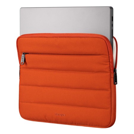 Funda targus puffer para portatil 16 pulgadas naranja