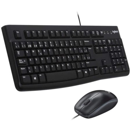 Teclado y Ratón Logitech Desktop MK120