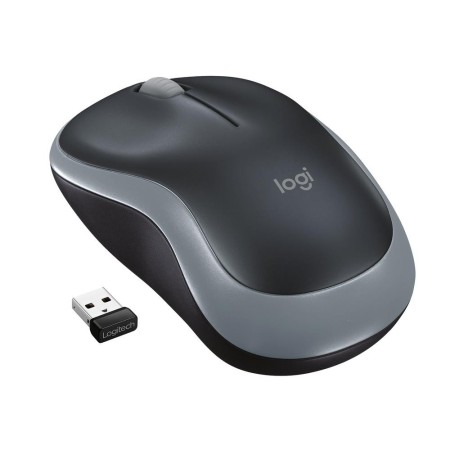 Ratón Inalámbrico Logitech M185/ Hasta 1000 DPI/ Gris