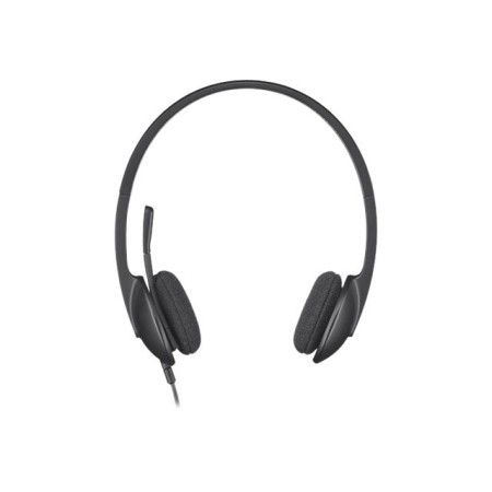 Auriculares Logitech H340/ con Micrófono/ USB/ Negros