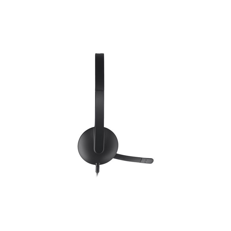Auriculares Logitech H340/ con Micrófono/ USB/ Negros