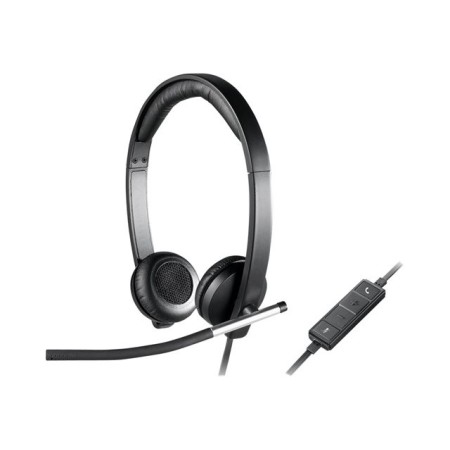 Auriculares con microfono logitech headset h650e stereo