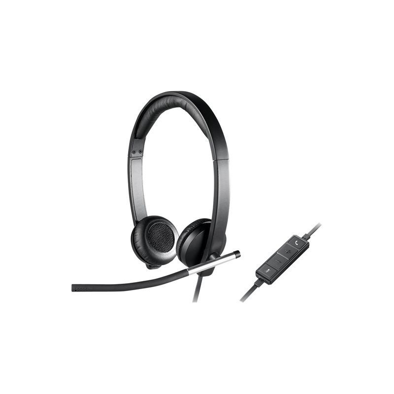Auriculares con microfono logitech headset h650e stereo