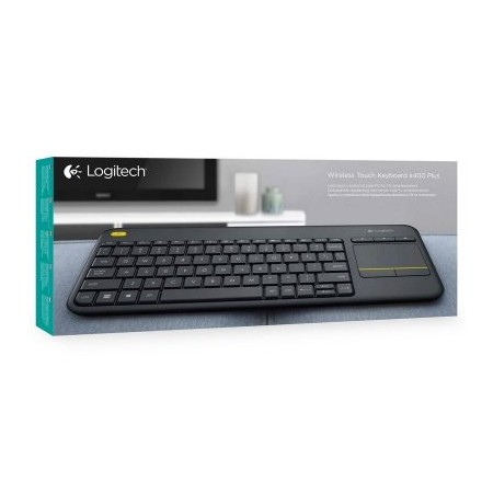 Logitech Teclado K400 920-007137 Plus Touch Negro