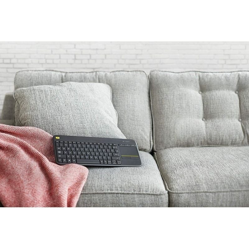 Logitech Teclado K400 920-007137 Plus Touch Negro