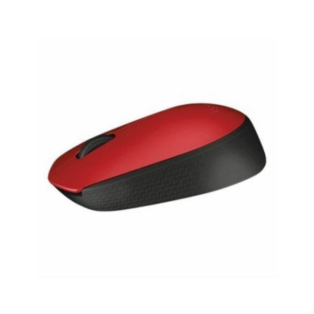 Logitech M171 Ratón Inalámbrico 1000 dpi Neg/Rojo