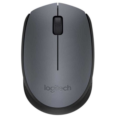 Mouse raton logitech m170 optico wireless inalambrico gris