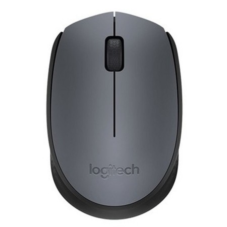 Mouse raton logitech m170 optico wireless inalambrico gris