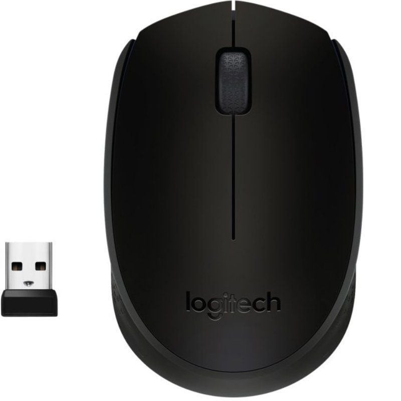 Mouse raton logitech b170 optico wireles negro oem