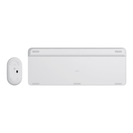 Teclado + mouse logitech mk470 wireless inalambrico blanco