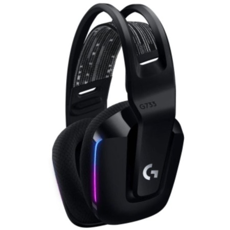 Auriculares Gaming Inalámbricos con Micrófono Logitech G733/ Negros