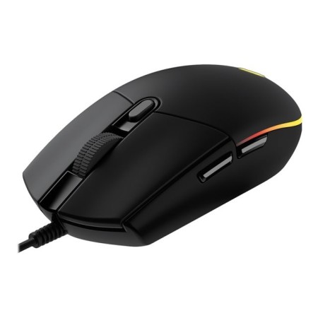 Ratón Gaming Logitech G102 Lightsync/ Hasta 8000 DPI/ Negro