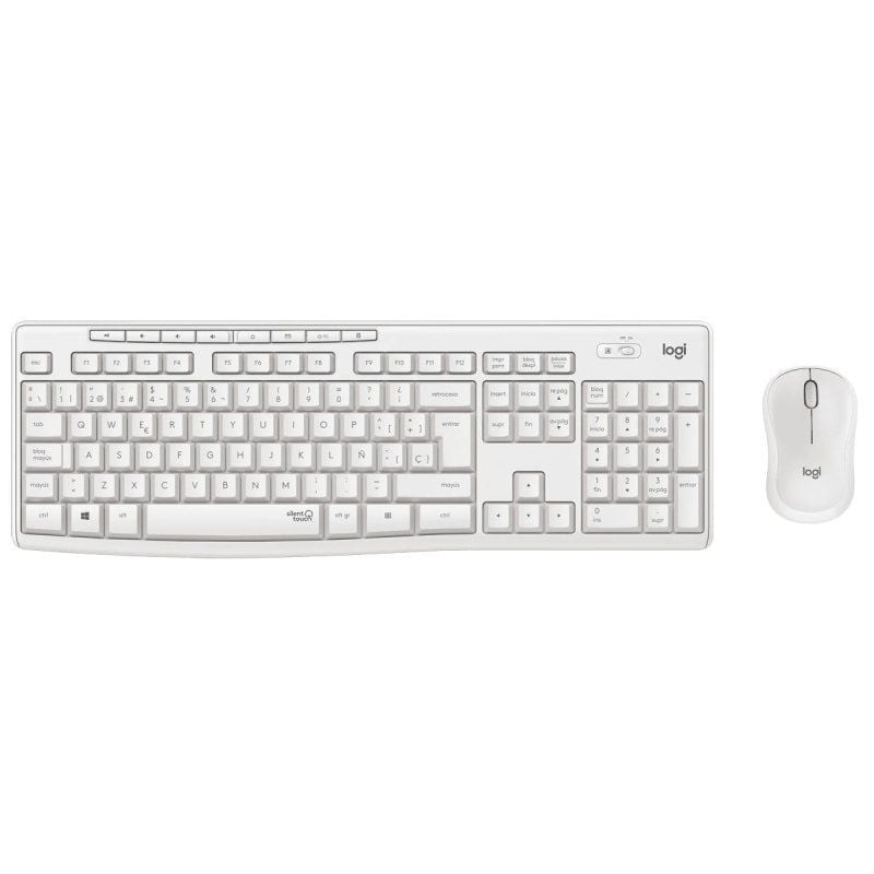 Logitech MK295 Teclado y raton inalambrico Blanco
