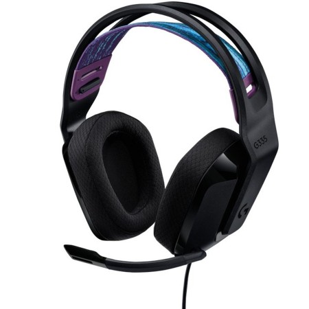 Auriculares Gaming con Micrófono Logitech G335/ Jack 3.5/ Negros