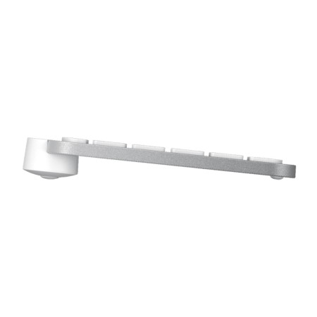 Teclado logitech mx keys gris palido wireless inalambrico español bateria