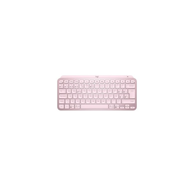 Teclado logitech mx keys mini rosa wireless inalambrico bateria