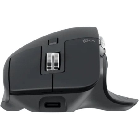 Ratón Ergonómico Inalámbrico Logitech MX Master 3S For Business/ Batería recargable/ Hasta 8000 DPI/ Grafito