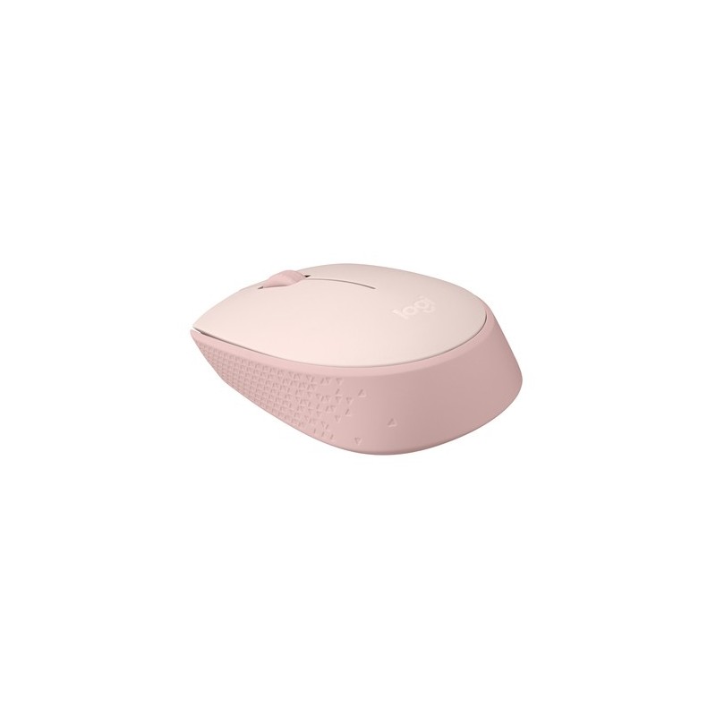 Mouse raton logitech m171 optico wireless inalambrico rosa
