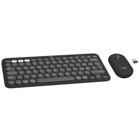 Teclado y Ratón Inalámbricos Logitech Pebble 2 Combo