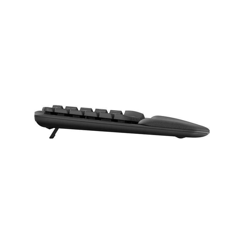 Teclado logitech wave keys bluetooth negro