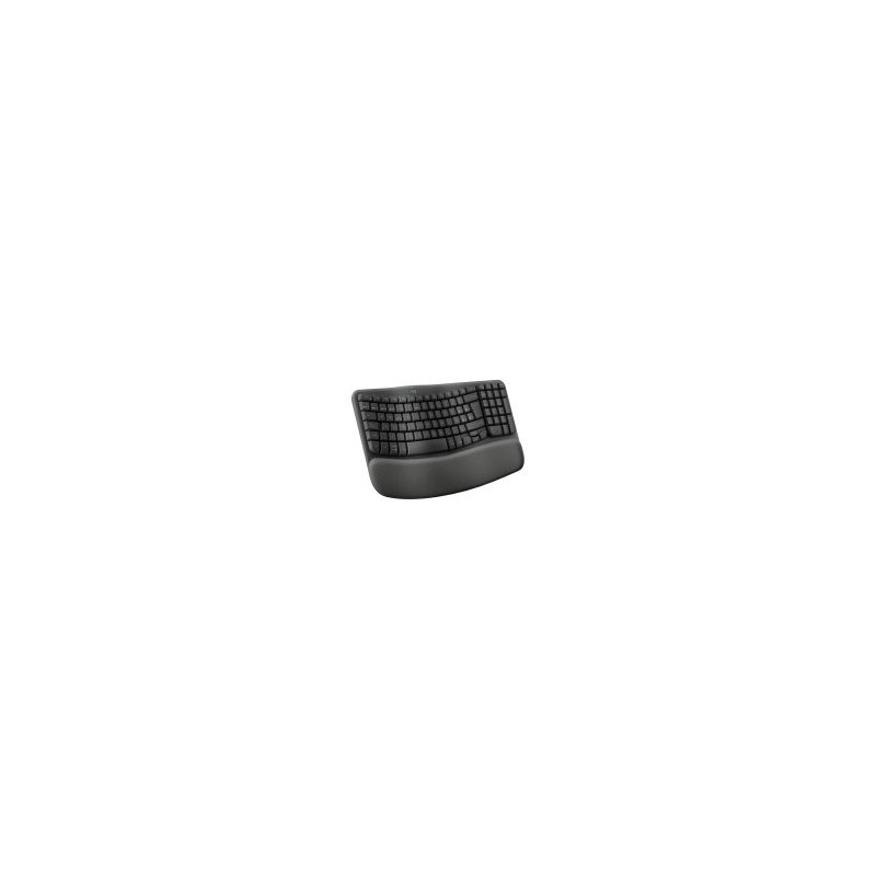 Teclado logitech wave keys bluetooth negro