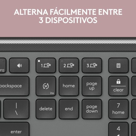 Teclado logitech k950 inalambrico negro