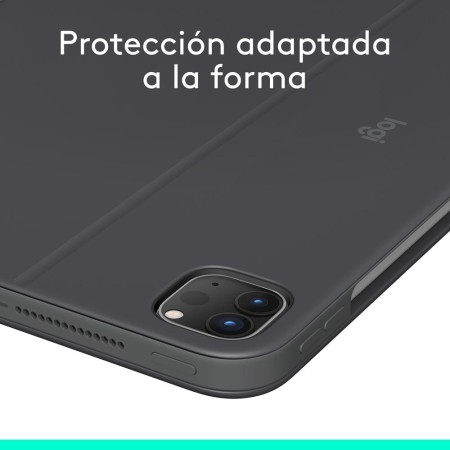 Funda logitech combo touch para con teclado para ipad pro m4 11 pulgadas grafito