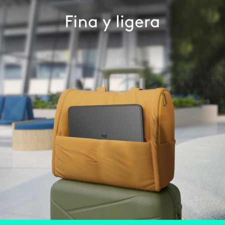 Funda logitech combo touch para con teclado para ipad pro m4 11 pulgadas grafito