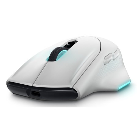 Raton inalambrico gaming dell alienware aw620m luz lunar