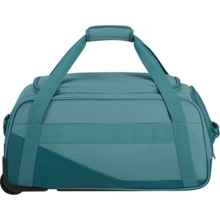 Bolsa de Viaje con Ruedas American Tourister City Racer S/ 55x35x25cm/ 2 Ruedas/ Azul Verdoso