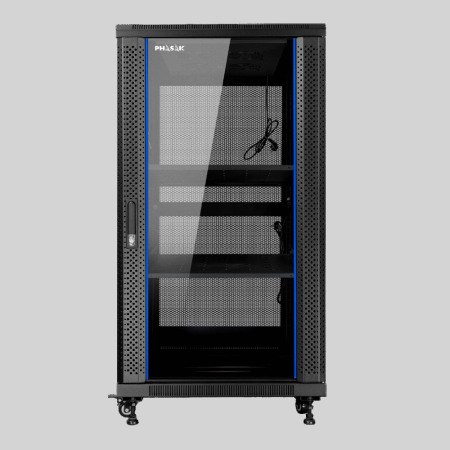 Armario rack de suelo 19 pulgadas phasak pro 22u 600x800 pho 6822
