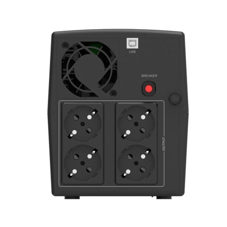 SAI Línea Interactiva Phasak SIRIUS 2200 VA Interactive/ 2200VA-1320W/ 4 Salidas/ Formato Torre