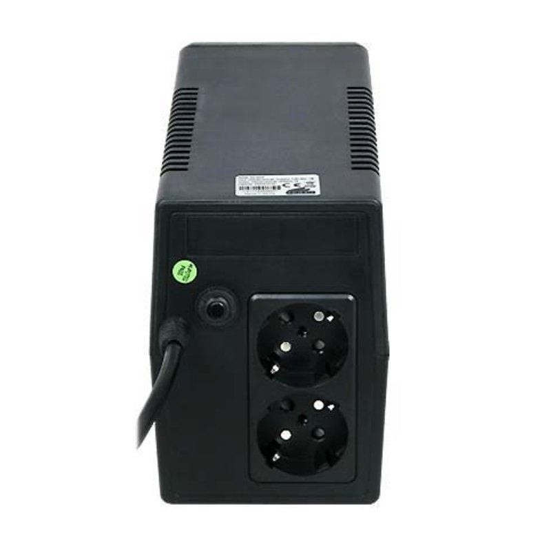 SAI Línea Interactiva Phasak Basic Interactive 600 VA/ 600VA-360W/ 2 Salidas/ Formato Torre
