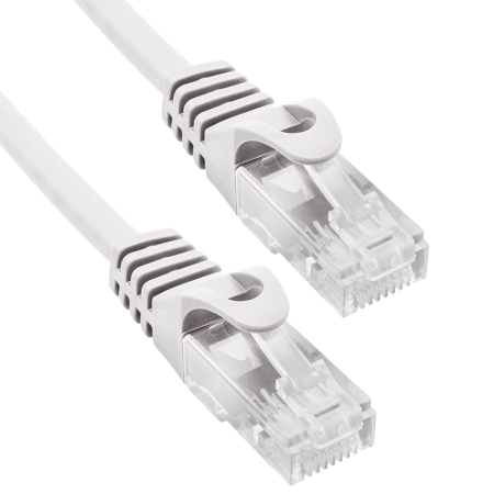 Cable red phasak latiguillo rj45 utp cat6 10m gris phk 1610