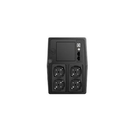 SAI Línea Interactiva Phasak 1000 VA LCD/ 1000VA/ 4 Salidas/ Formato Torre