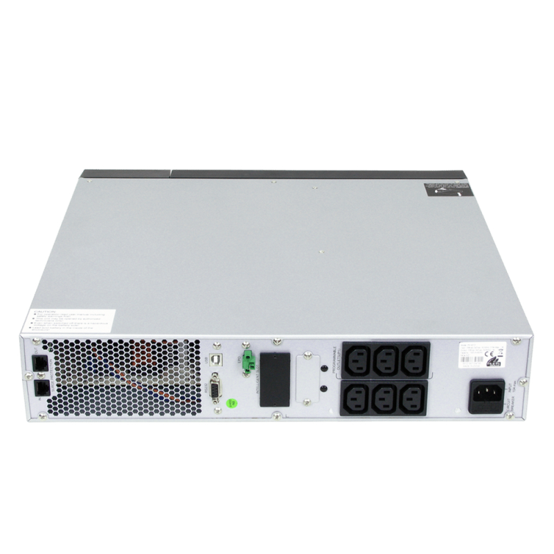 SAI Online Phasak Rack 3000 VA Online LCD/ 3000VA-2700W/ 8 Salidas/ Formato Rack