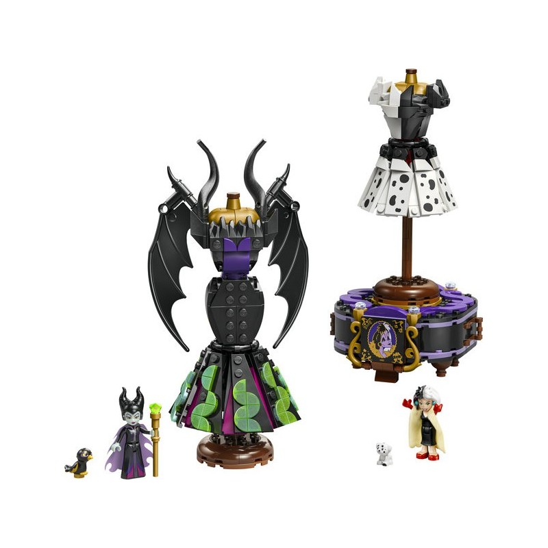 Lego disney trajes de maléfica y cruella