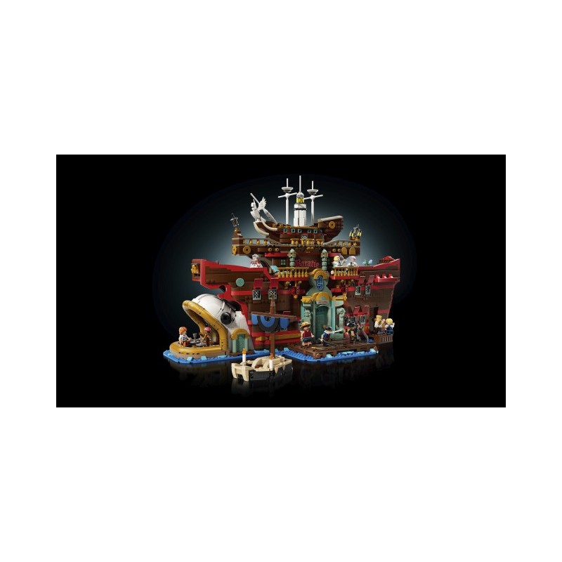Lego one piece restaurante flotante baratie