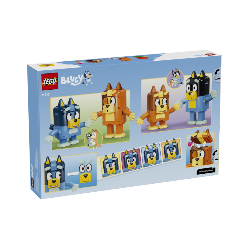 Lego familia de bluey para construir