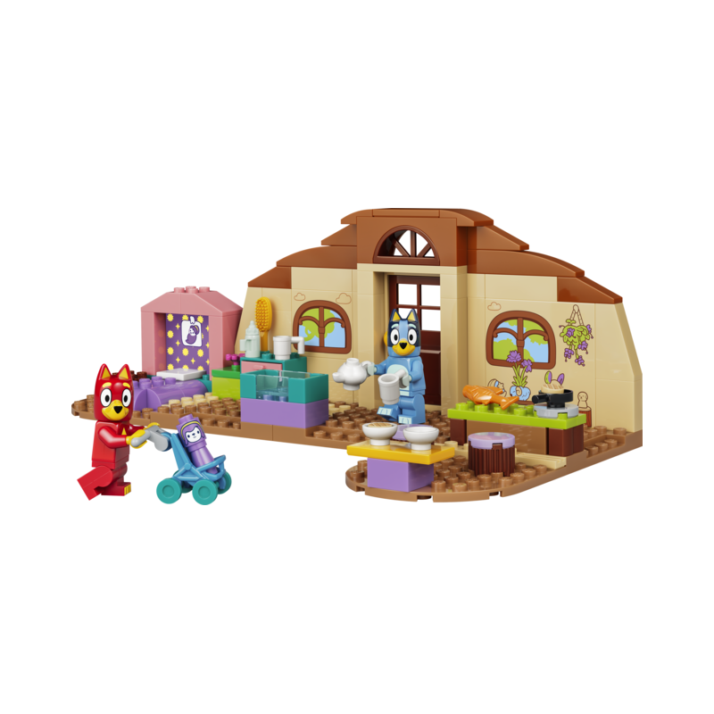 Lego escuela con rusty y bluey