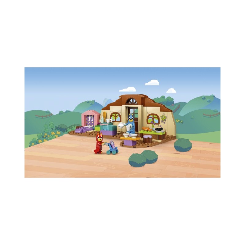 Lego escuela con rusty y bluey