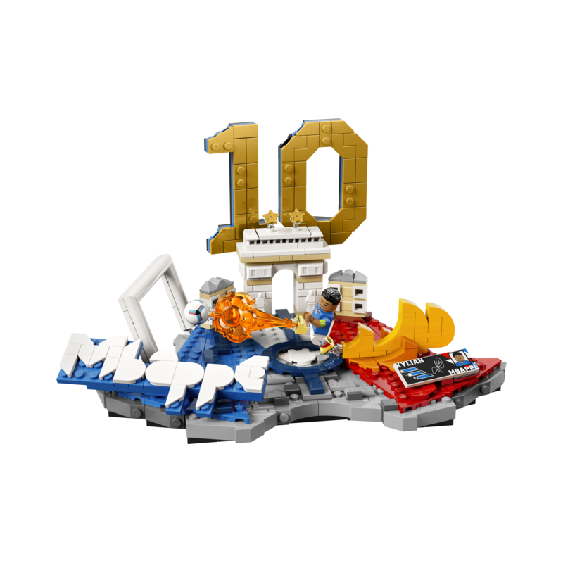 Lego fenómenos del fútbol kylian mbappé