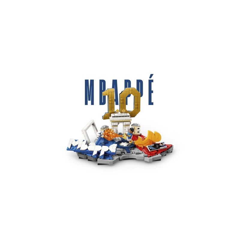 Lego fenómenos del fútbol kylian mbappé