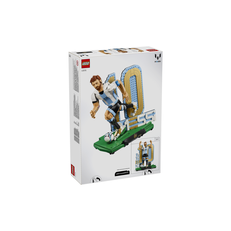 Lego leyenda del fútbol lionel messi