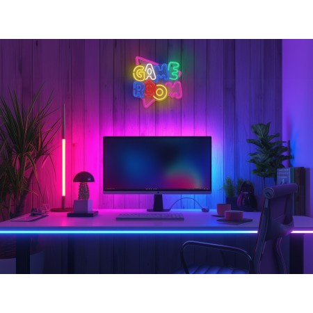 Lampara forever neon plexi led game color multicolor neolia