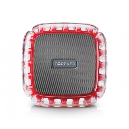 Altavoz bluetooth forever bumpair bs - 700 red color rojo