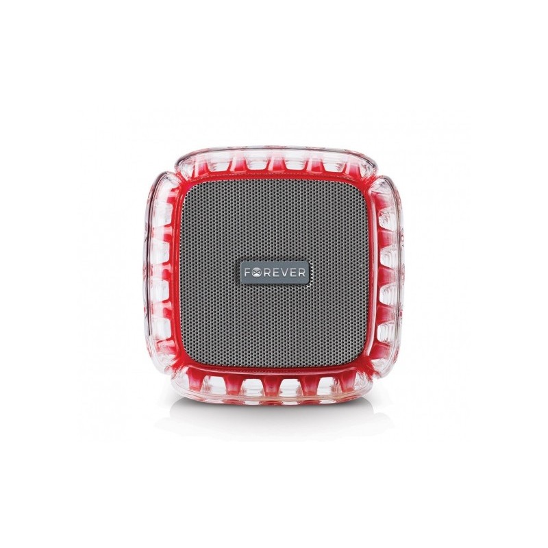 Altavoz bluetooth forever bumpair bs - 700 red color rojo